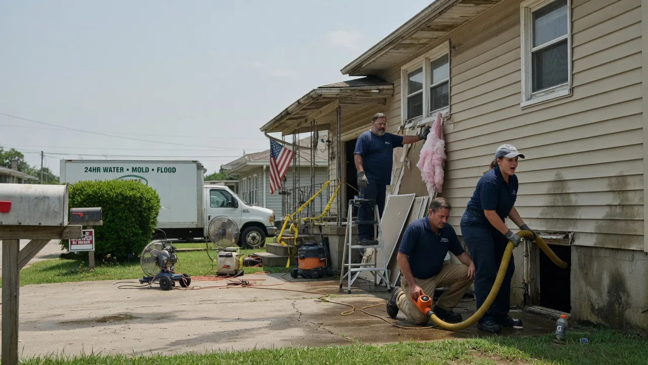 Water Damage Repair in Saint Landry, LA near me